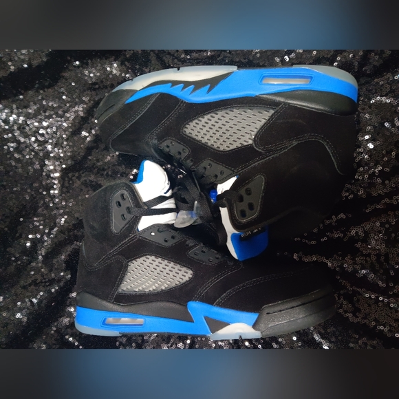 Nike Air Jordan 5 Retro Mid Racer Blue - Picture 3 of 10